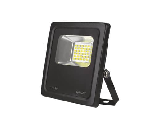 Основное фото Прожектор светодиодный Gauss 10W 613100310: Купить в Интернет магазин освещения GCSVET.RU