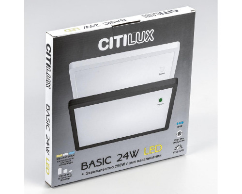 Дополнительное фото Светильник потолочный Citilux Бейсик CL738K240V: Купить в Интернет магазин освещения GCSVET.RU