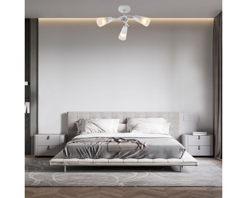 Дополнительное фото Люстра потолочная Escada Calla 1109/3P White: Купить в Интернет магазин освещения GCSVET.RU