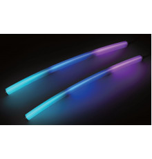 Лента светодиодная герметичная Arlight MOONLIGHT-BLACK-TOP-G280-D25mm 24V RGB 360deg (14.4 W/m, IP65, 1m, wire x1) 047198