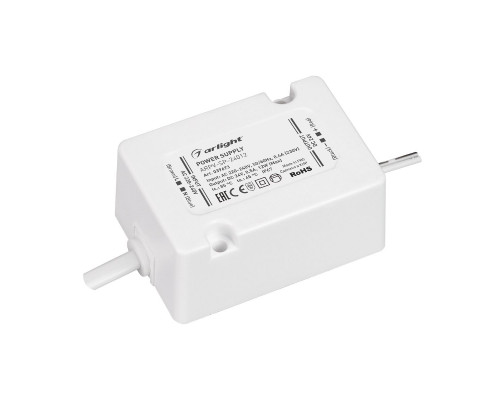 Основное фото Сетевой адаптер Arlight ARPV-SP-24012 (24V, 0.5A, 12W) 039673: Купить в Интернет магазин освещения GCSVET.RU