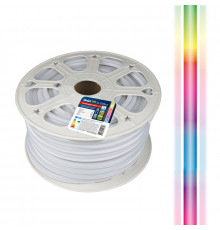 Лента светодиодная Uniel ULS-N22-5050-80LED/m-8mm-IP67-220V-10W/m-50M-RGB бобина