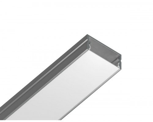 Дополнительное фото Алюминиевый накладной профиль Ambrella Light Alum Profile GP2001AL: Купить в Интернет магазин освещения GCSVET.RU