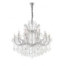 Люстра подвесная iLamp Diamond 6071-18 CR+CL