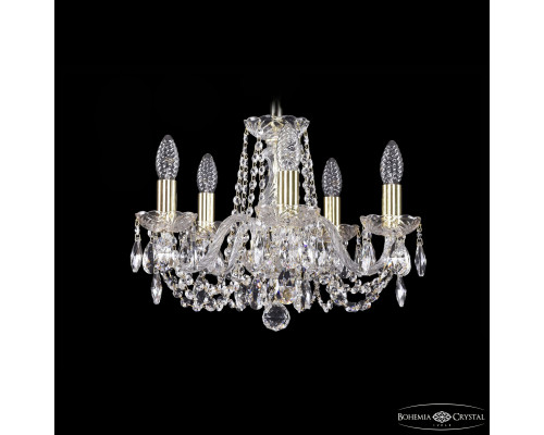 Основное фото Люстра подвесная Bohemia Ivele Crystal 1402/5/141 G: Купить в Интернет магазин освещения GCSVET.RU