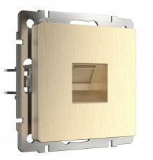 Розетка Ethernet RJ-45 Werkel шампань рифленый W1181010 4690389160608
