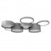 Основное фото Люстра потолочная Loft IT Pin 10317/7 Grey: Купить в Интернет магазин освещения GCSVET.RU