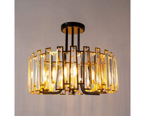 Дополнительное фото Люстра потолочная Arte Lamp Amber A1028PL-6BK: Купить в Интернет магазин освещения GCSVET.RU