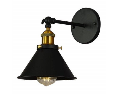 Основное фото Настенный светильник Lumina Deco Gubi LDW B005-1 BK: Купить в Интернет магазин освещения GCSVET.RU
