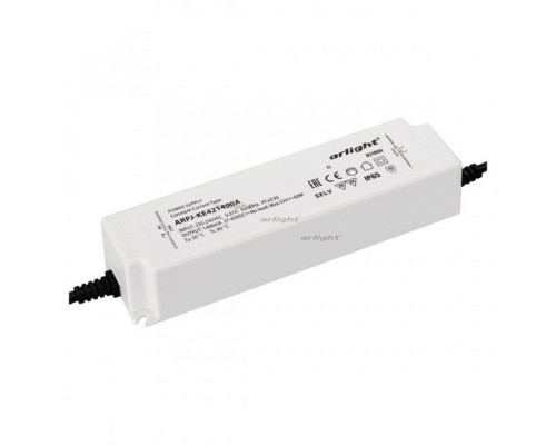 Основное фото Сетевой адаптер Arlight ARPJ-KE421400A (60W, 1400mA, PFC) 021904: Купить в Интернет магазин освещения GCSVET.RU