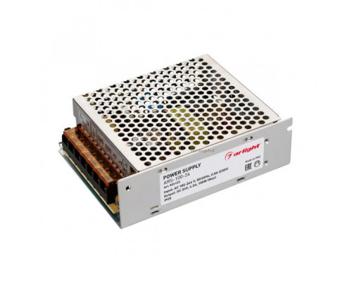 Основное фото Сетевой адаптер Arlight ARS-100-24 (24V, 4.2A, 100W) 026123: Купить в Интернет магазин освещения GCSVET.RU