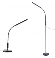 Напольный светильник Uniel ULM-T619 10W/3000-6500K/DIM BLACK UL-00010178