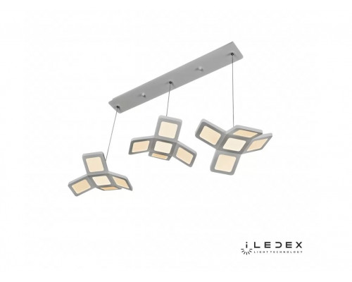 Дополнительное фото Светильник подвесной iLedex Sunrise 8863-3L WH: Купить в Интернет магазин освещения GCSVET.RU