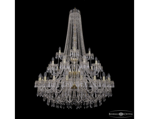 Основное фото Люстра подвесная Bohemia Ivele Crystal 1403/20+10+5/400/h-160/3d G: Купить в Интернет магазин освещения GCSVET.RU
