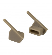 Комплект заглушек Arlight SL-MINI-SHELF-H9 OLIVE GREY 038811