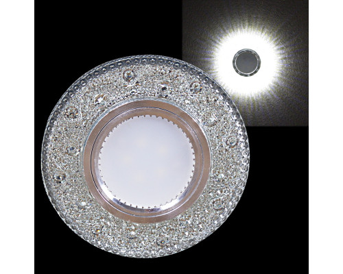 Основное фото Светильник встраиваемый Reluce 11063-9.0-001LD MR16+LED3W WT: Купить в Интернет магазин освещения GCSVET.RU