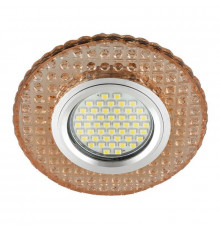Светильник встраиваемый Fametto Luciole DLS-L143 Gu5.3 Glassy/Light Tea