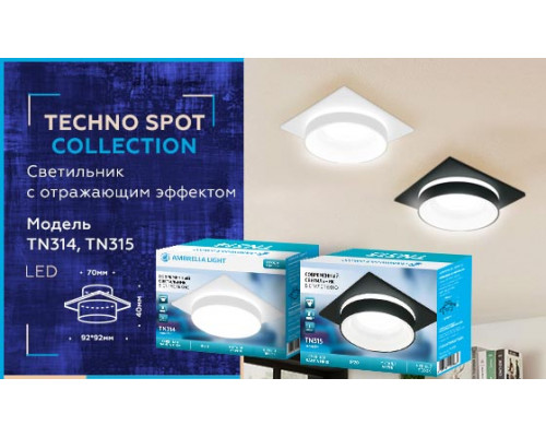 Дополнительное фото Светильник встраиваемый Ambrella Light Techno Spot TN315: Купить в Интернет магазин освещения GCSVET.RU