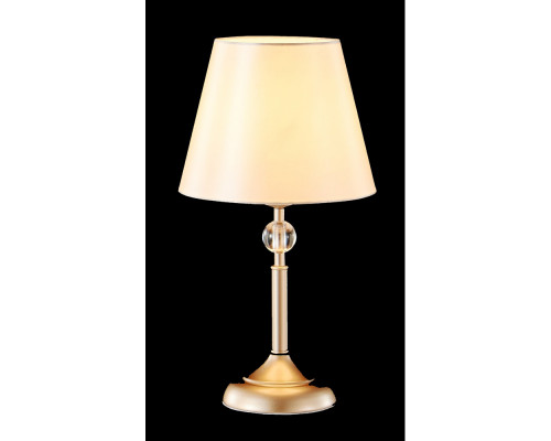Дополнительное фото Лампа настольная Crystal Lux Flavio LG1 Gold: Купить в Интернет магазин освещения GCSVET.RU