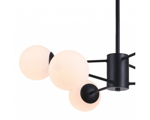 Дополнительное фото Люстра потолочная Natali Kovaltseva ALTO 75141/6C BLACK: Купить в Интернет магазин освещения GCSVET.RU