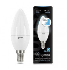 Светодиодная лампа для диммера Gauss E14 7W 4100K матовая 103101207-S