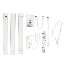 Светильник мебельный Uniel ULM-F44-3x3W/4500K/DIM SENSOR IP20 SILVER