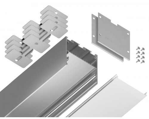 Дополнительное фото Алюминиевый профиль Ambrella Light Profile System GP3100AL: Купить в Интернет магазин освещения GCSVET.RU