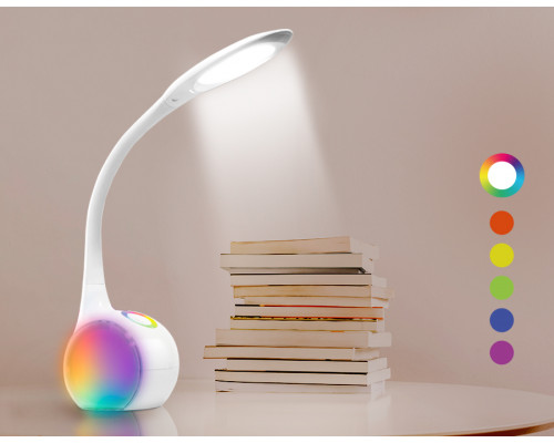 Дополнительное фото Лампа настольная с RGB подсветкой Ambrella Light Desk DE532: Купить в Интернет магазин освещения GCSVET.RU