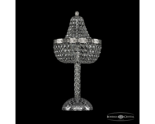 Основное фото Лампа настольная Bohemia Ivele Crystal 19111L4/H/25IV Ni: Купить в Интернет магазин освещения GCSVET.RU