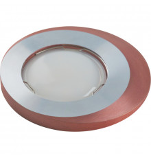 Светильник встраиваемый Fametto DLS-V105 GU5.3 CHROME+BROWN 10737