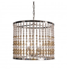 Люстра подвесная Delight Collection Wood Light KW0783P-4 silver