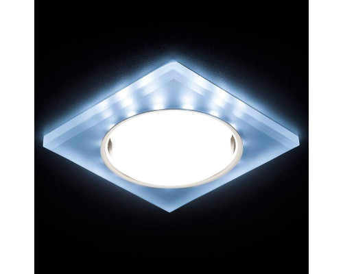 Дополнительное фото Встраиваемый светильник Ambrella Light GX53 LED G215 CH/WH: Купить в Интернет магазин освещения GCSVET.RU