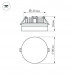 Дополнительное фото Светильник встраиваемый Arlight LTD-80R-Opal-Roll 5W Day White 020808: Купить в Интернет магазин освещения GCSVET.RU