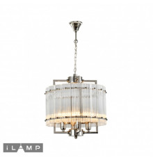 Люстра подвесная iLamp Silverstone P9503-4 Nickel