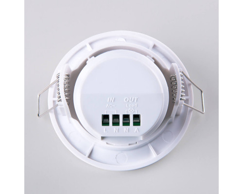 Дополнительное фото Датчик движения Elektrostandard SNS-M-12 8M 2,2-4M 800W IP20 360 4690389126727: Купить в Интернет магазин освещения GCSVET.RU