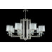 Дополнительное фото Люстра подвесная Crystal Lux Nicolas NICOLAS SP-PL8 NICKEL/WHITE: Купить в Интернет магазин освещения GCSVET.RU