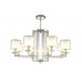 Дополнительное фото Люстра подвесная Crystal Lux Nicolas NICOLAS SP-PL8 NICKEL/WHITE: Купить в Интернет магазин освещения GCSVET.RU