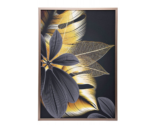 Основное фото Настенный декор (картина) Золотые листья-4 Garda Decor 89VOR-GOLDEN LEAVES-4: Купить в Интернет магазин освещения GCSVET.RU