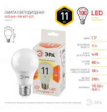 Светодиодная лампочка Эра LED A60-11w-827-E27 Б0030910