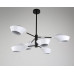 Дополнительное фото Люстра подвесная Lumina Deco Romina LDP 6037-6 WT+BK: Купить в Интернет магазин освещения GCSVET.RU