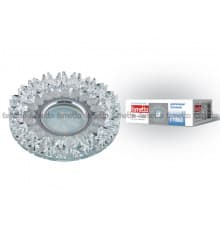 Светильник встраиваемый Fametto Peonia DLS-P101 GU5.3 CHROME/CLEAR