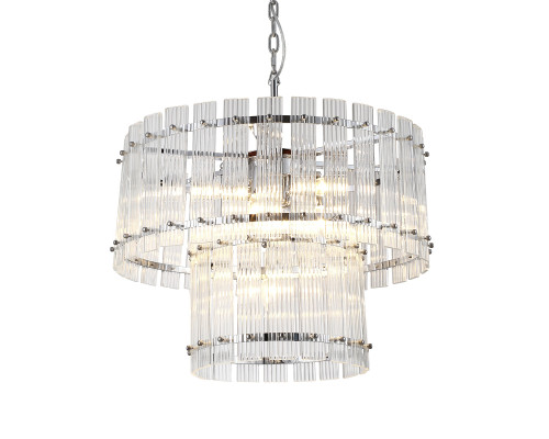Основное фото Люстра подвесная Delight Collection Ruby KG1112P-7 chrome/clear: Купить в Интернет магазин освещения GCSVET.RU