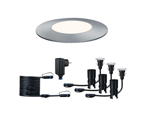 Основное фото Ландшафтный светодиодный светильник Paulmann Floor Mini Basisset 93698: Купить в Интернет магазин освещения GCSVET.RU