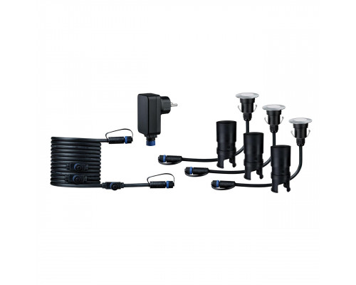 Дополнительное фото Ландшафтный светодиодный светильник Paulmann Floor Mini Basisset 93698: Купить в Интернет магазин освещения GCSVET.RU