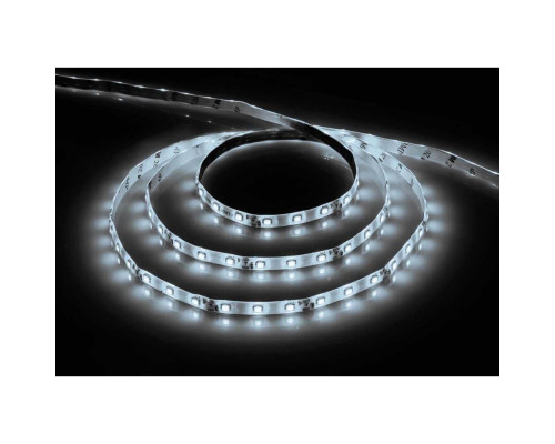 Основное фото Светодиодная лента (влагозащищенная) Feron 4,8W/m 60LED/m 2835SMD холодный белый 5M LS604 27638: Купить в Интернет магазин освещения GCSVET.RU