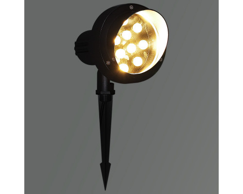 Основное фото Грунтовый светильник Reluce 09401-0.7-001U LED9W BK+WW: Купить в Интернет магазин освещения GCSVET.RU
