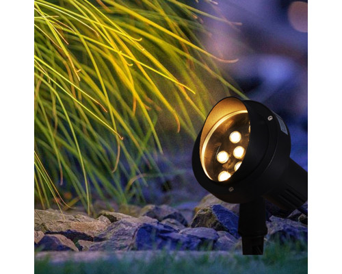 Дополнительное фото Грунтовый светильник Reluce 09401-0.7-001U LED9W BK+WW: Купить в Интернет магазин освещения GCSVET.RU