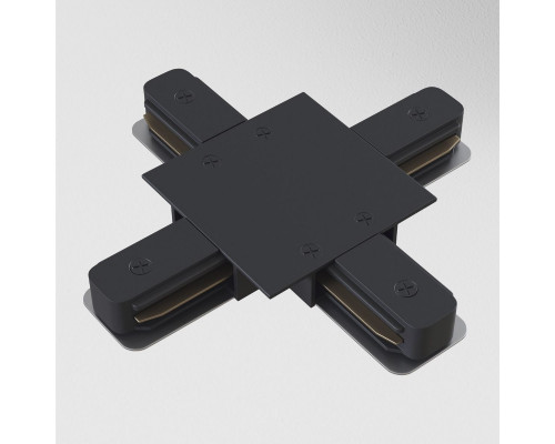 Дополнительное фото Коннектор X-образный Maytoni Accessories for tracks TRA002CX-11B: Купить в Интернет магазин освещения GCSVET.RU