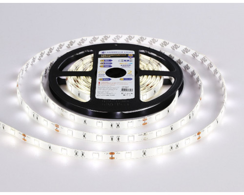Дополнительное фото Лента светодиодная Ambrella Light LED Strip 12В 5050 7,2Вт/м 4500K 5м IP65 GS1902: Купить в Интернет магазин освещения GCSVET.RU