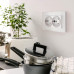 Дополнительное фото Рамка для двойной розетки Werkel Favorit белый W0081101 4690389160219: Купить в Интернет магазин освещения GCSVET.RU